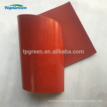 Folha de borracha de silicone branco vermelho de 0.3-10mm